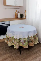 Скатертина кругла D 180 см Настрій Прованс (044262) - мініатюра 2