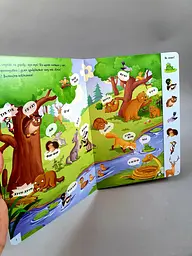 Кумедний вімельбух "Кумедний вімельбух про звуки навколо мене" /укр/ А1109007У "Ранок" - мініатюра 2