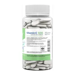 Вітамін C Stark Pharm 500 мг (Stark Sodium Ascorbate) - 100 таблеток, для імунітету - мініатюра 2