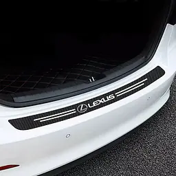 Захисна плівка на поріг багажника LEXUS карбон 1шт (90х7см) - мініатюра 2