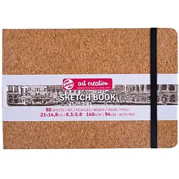 Блокнот для графіки Royal Talens Art Creation А5 (14.8х21 см) 140г/м2 80л Cork - мініатюра 2