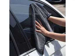 Мікрофібра автомобільна СolorWay універсальна Extra Dry 1200gsm 40х40см сіра - мініатюра 5