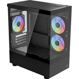 Корпус Aerocool Viewport Mini-G-BK-v2 Black без БП (ACCM-ES09133.11)