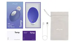 Вібратор We-Vibe Temp Lavender Blue для клітора - мініатюра 33