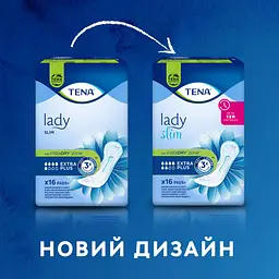 Урологічні прокладки Tena Lady Slim Extra Plus 32 шт. (2 уп. х 16 шт.) - мініатюра 4