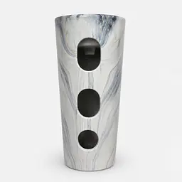 Умивальник VBI Atessa підлоговий 40x40 см granit glossy VBI-019030 - мініатюра 4