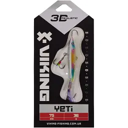 Балансир Viking Fishing Yeti Ice Jig 75mm 36.0g #16 European Values - мініатюра 2