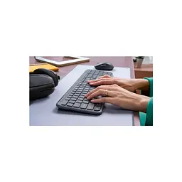 Комплект Logitech Signature Slim MK950 for Business Wireless/Bluetooth UA Graphite (920-012508) - мініатюра 9
