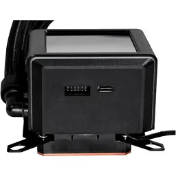 Система рідинного охолодження Lian Li Galahad II LCD, 360 Black (G89.GA2ALCD36B.00) - мініатюра 5