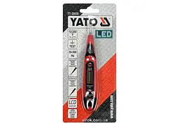 Індикатор напруги YATO контрольний LCD цифровий 12-250V (YT-28630) - мініатюра 3