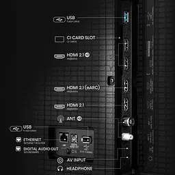 Телевізор Hisense U7Q 65` QLED 4K (20015891) EU [158715] - мініатюра 8