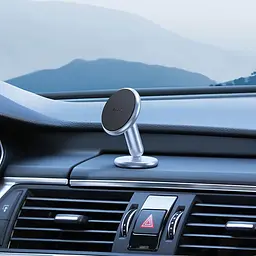 Тримач Hoco Ideal console magnetic car holder CA89 авто холдер чорний - мініатюра 5