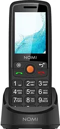 Мобільний телефон бабушкофон Nomi i2440 Black - мініатюра 4