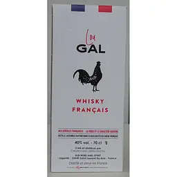 Віскі Lou Gal French 40% 0.7 л в подарунковій коробці - мініатюра 4