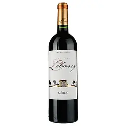 Вино Chateau Leboscq Cru Bourgeois Medoc 2020 червоне сухе 0.75 л