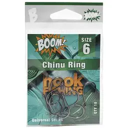 Гачок для мирної риби BOOM Chinu Ring №6 (10 шт/уп) (BN)