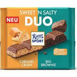 Шоколад Ritter Sport Sweet'n Salty Duo 218 г