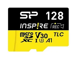 Карта пам'яті Silicon Power Inspire MicroSDXC 128G U3 A1 V30 170R/150W SP128GBSTXLV3V1NSP - мініатюра 2