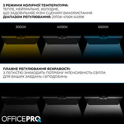 Настільна лампа OfficePro LED лампа на монітор SL299B (SL299B) - мініатюра 11