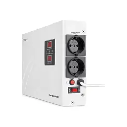Стабілізатор REAL-EL STAB SLIM-2000, white (EL122400008) - мініатюра 5
