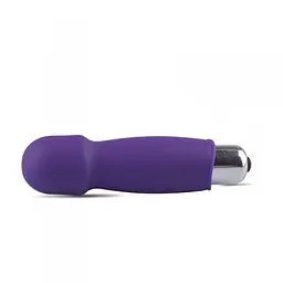 Міні-вібратор Toyz4lovers Mini Finger Fan Wand, 9 см (фіолетовий) - мініатюра 2