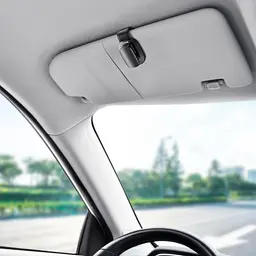 Автотримач для окулярів Baseus Platin Vehicle ACYJN-B0S сріблястий - мініатюра 7