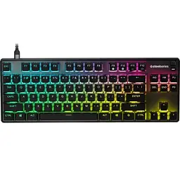 Клавіатура ігрова оптична SteelSeries Apex 9 TKL UA OptiPoint (64847)