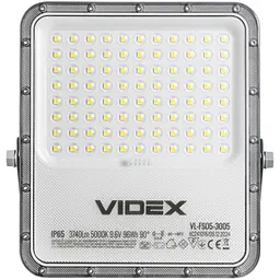 LED прожектор Videx VL-FSO5-3005 3740Lm 5000K автономний (VL-FSO5-3005) - мініатюра 1