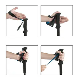 Трекінгова палиця Naturehike ST08 NH18D020-Z, 110 см, бордова - мініатюра 3