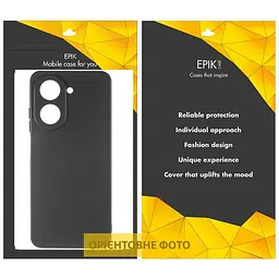 Чохол TPU Epik Black Full Camera для Infinix Hot 60 Pro+ Чорний - мініатюра 2