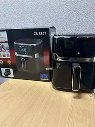 Аерофритюрниця безмасляна Crownberg CB-5547 5л електрична з сенсорним керуванням 1400 Вт - мініатюра 5