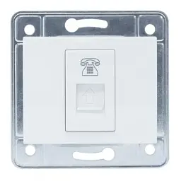Телефонна розетка Sven SE-126 white (7100093) - мініатюра 3