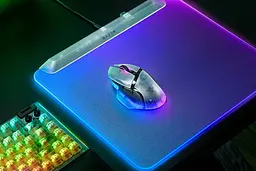 Razer Михайло Basilisk V3 Pro 35K, RGB, USB-A/WL/BT, Phantom White Ed. - мініатюра 7