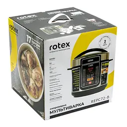 Мультиварка-скороварка Rotex REPC72-B - мініатюра 7