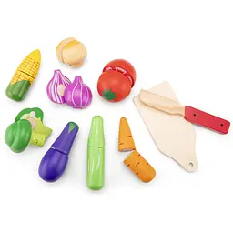 Ігровий набір New Classic Toys Кошик з овочами (10589) - мініатюра 4