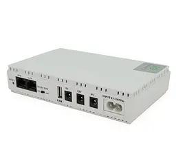 UPS безперебійне живлення для роутерів/комутаторів/PON/POE Voltronic DC1018P 5V/9V/12V White
