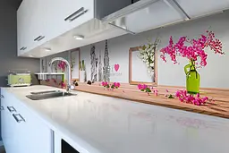 Кухонний фартух Мила Франція ПВХ наклейка велосипед Ейфелева вежа Бежевий 60х200 см Happy Pocket Z180806 - мініатюра 6