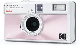 Плівкова камера Kodak Ektar H35N Half Frame 35 мм, Star Filter, Glazed Pink - мініатюра 2
