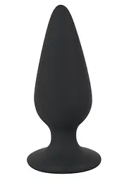 Анальна пробка Orion Black Velvets Heavy Plug Small 7.8 см (чорний)