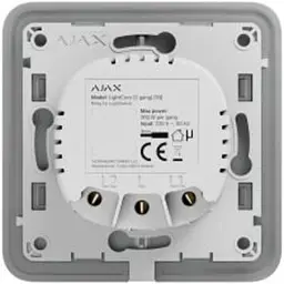 Розумний вимикач Ajax LightCore 2-gang (LightCore(2-gang))