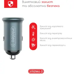Зарядний пристрій Intaleo CCG482 (2USB4,8A) (1283126521553) - мініатюра 5