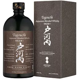 Виски Togouchi Sake Cask Finish Blended Japanese Whisky, 40%, 0,7 л, в подарочной упаковке