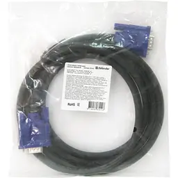 Кабель мультимедійний VGA M to VGA M 1.8m Defender (87410) - мініатюра 3