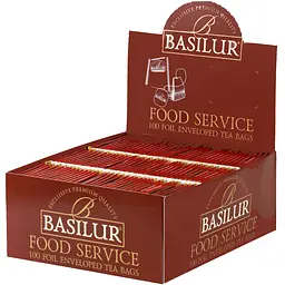 Уцінка. Чай чорний Basilur цейлонський, 200 г (100 пакетиків по 2 г) (783819)  
