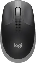 Миша Logitech M190 Full-Size Wireless Mouse mid grey (910-005906)