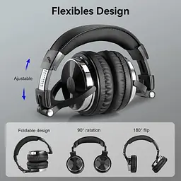 Навушники OneOdio Pro 10 3,5мм/6,35мм Black (Pro 10 Black) - мініатюра 4