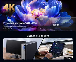 Емулятор монітора UGREEN CM775 комплект 4 шт. заглушка Dummy Plug штекер HDMI для відеовиходу комп’ютера до 4K 60 Гц (3840 × 2160) 4:2:0 для 4K 60 Гц потрібен вихід HDMI 2.0 для віддаленого керування ПК без екрана для стримінгу ігор сумісний із Windows 11/10 macOS та Linux без встановлення драйверів без зовнішнього живлення з гарячим підключенням з індикатором роботи алюмінієвий корпус для відведення тепла космічний сірий (95994) - мініатюра 11