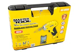 Паяльник імпульсний електричний з насадками LED підсвічування Mastertool 3-в-1 100 Вт 44-0000 - мініатюра 6