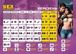 SEX КАЛЕНДАР-2025 (UA) - мініатюра 7