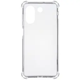 TPU чохол GETMAN Ease logo посилені кути для ZTE Blade A54 4G Безбарвний (прозорий)